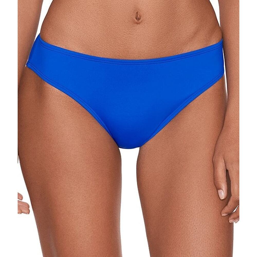 LAUREN Ralph Lauren Beach Club Solid Hipster Bottoms Royal Blue NWT Size US 14
